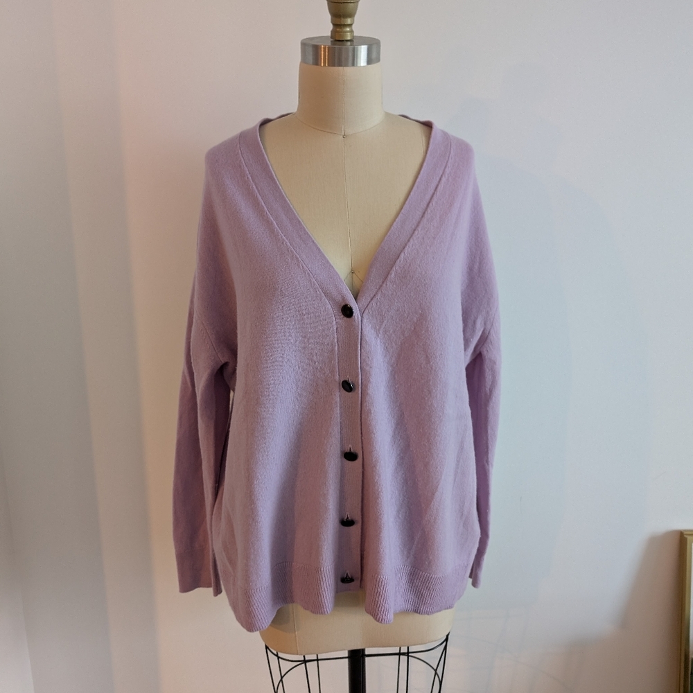 Massimo Dutti Wool Blend Cardigan
